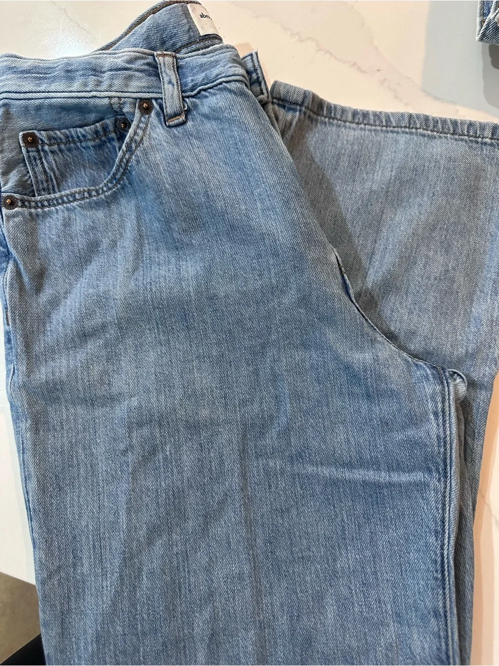 RSQ Kids Jeans Duo - Light Blue Denim & Stone Wash Gray Print